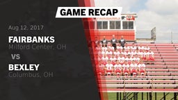 Recap: Fairbanks  vs. Bexley  2017