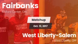 Matchup: Fairbanks vs. West Liberty-Salem  2017