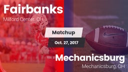 Matchup: Fairbanks vs. Mechanicsburg  2017