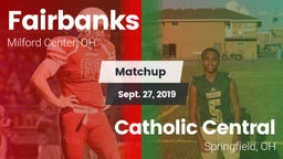 Matchup: Fairbanks vs. Catholic Central  2019