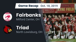 Recap: Fairbanks  vs. Triad  2019