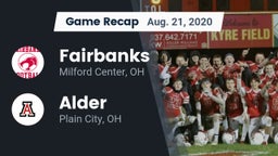 Recap: Fairbanks  vs. Alder  2020