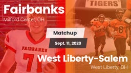 Matchup: Fairbanks vs. West Liberty-Salem  2020