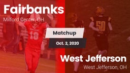 Matchup: Fairbanks vs. West Jefferson  2020