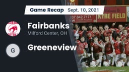 Recap: Fairbanks  vs. Greeneview 2021