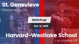 Matchup: St. Genevieve vs. Harvard-Westlake School 2019