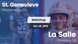 Matchup: St. Genevieve vs. La Salle  2019