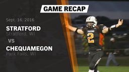 Recap: Stratford  vs. Chequamegon  2016