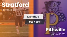 Matchup: Stratford vs. Pittsville  2016