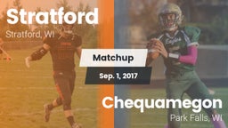 Matchup: Stratford vs. Chequamegon  2017