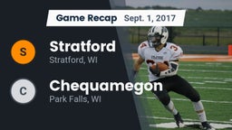 Recap: Stratford  vs. Chequamegon  2017