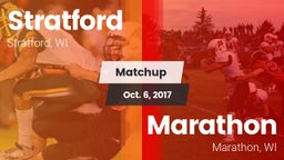 Matchup: Stratford vs. Marathon  2017