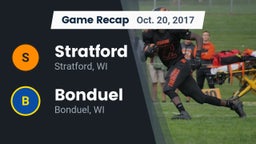 Recap: Stratford  vs. Bonduel  2017