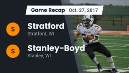 Recap: Stratford  vs. Stanley-Boyd  2017