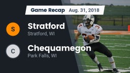 Recap: Stratford  vs. Chequamegon  2018