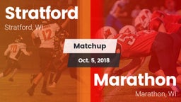 Matchup: Stratford vs. Marathon  2018