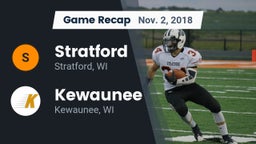 Recap: Stratford  vs. Kewaunee  2018