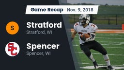 Recap: Stratford  vs. Spencer  2018