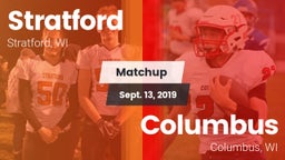 Matchup: Stratford vs. Columbus  2019