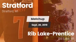 Matchup: Stratford vs. Rib Lake-Prentice  2019