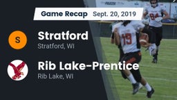Recap: Stratford  vs. Rib Lake-Prentice  2019