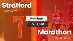 Matchup: Stratford vs. Marathon  2019