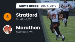 Recap: Stratford  vs. Marathon  2019