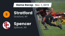 Recap: Stratford  vs. Spencer  2019