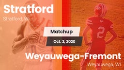 Matchup: Stratford vs. Weyauwega-Fremont  2020