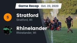 Recap: Stratford  vs. Rhinelander  2020
