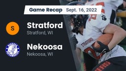 Recap: Stratford  vs. Nekoosa  2022