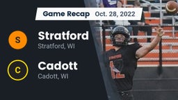 Recap: Stratford  vs. Cadott  2022