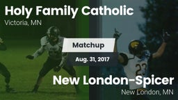 Matchup: Holy Family Catholic vs. New London-Spicer  2017