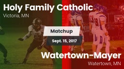 Matchup: Holy Family Catholic vs. Watertown-Mayer  2017
