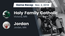 Recap: Holy Family Catholic  vs. Jordan  2018