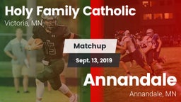 Matchup: Holy Family Catholic vs. Annandale  2019