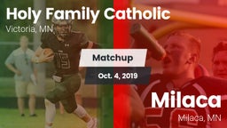 Matchup: Holy Family Catholic vs. Milaca  2019