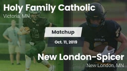 Matchup: Holy Family Catholic vs. New London-Spicer  2019