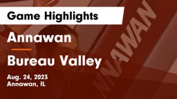 Annawan  vs Bureau Valley  Game Highlights - Aug. 24, 2023