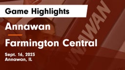 Annawan  vs Farmington Central  Game Highlights - Sept. 16, 2023