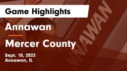 Annawan  vs Mercer County  Game Highlights - Sept. 18, 2023