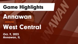 Annawan  vs West Central  Game Highlights - Oct. 9, 2023