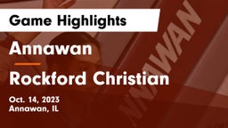Annawan  vs Rockford Christian Game Highlights - Oct. 14, 2023