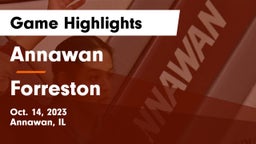 Annawan  vs Forreston Game Highlights - Oct. 14, 2023