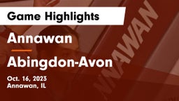Annawan  vs Abingdon-Avon  Game Highlights - Oct. 16, 2023