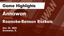 Annawan  vs Roanoke-Benson Rockets Game Highlights - Oct. 25, 2023