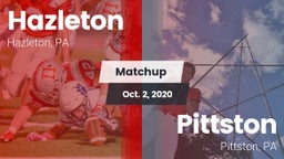 Matchup: Hazleton vs. Pittston  2020
