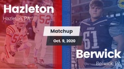 Matchup: Hazleton vs. Berwick  2020