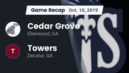Recap: Cedar Grove  vs. Towers  2019