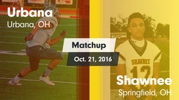 Matchup: Urbana vs. Shawnee  2016